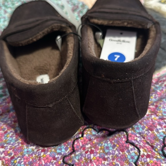 New Goodfellow & Co. Bodhi Genuine Suede Loafer Slippers Men’s Size 7 Brown - Picture 5 of 10